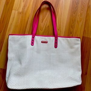 Rebecca Minkoff Leather Perforated Tote